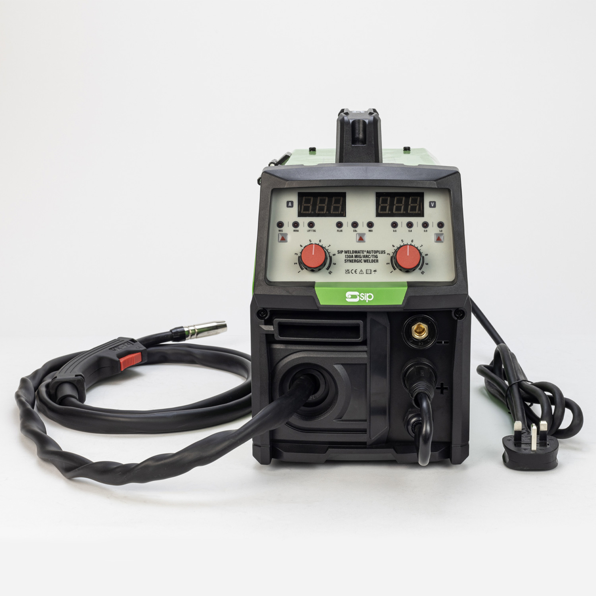 SIP WELDMATE® AUTOPLUS 130A MIG/ARC/TIG Synergic Inverter Welder